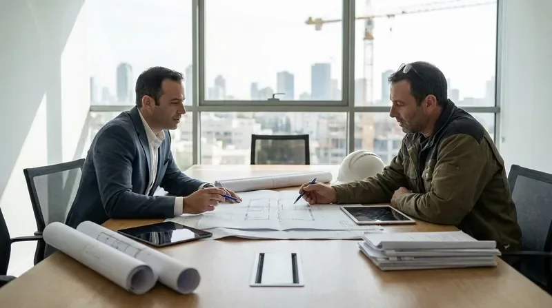 ליווי עסקאות קבלן